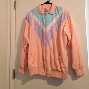 Multicolor windbreaker