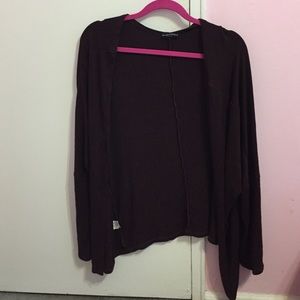 Dark maroon brandy melville sweater
