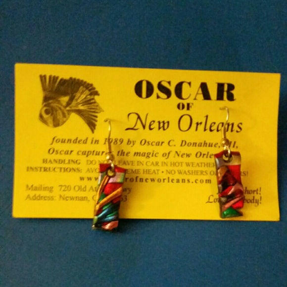 Multicolored earrings