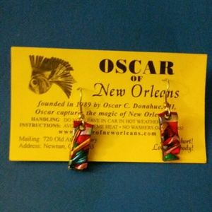 Multicolored earrings