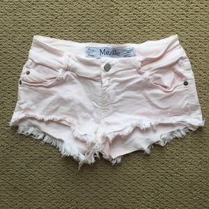 Brandy Melville Light Pink Shorts