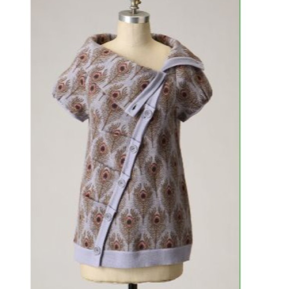 Anthropologie Sweaters - SALE❗️ Anthropologie XS Funneled Folds Cardigan