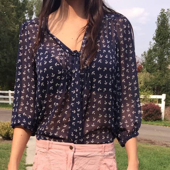 Anchor blouse