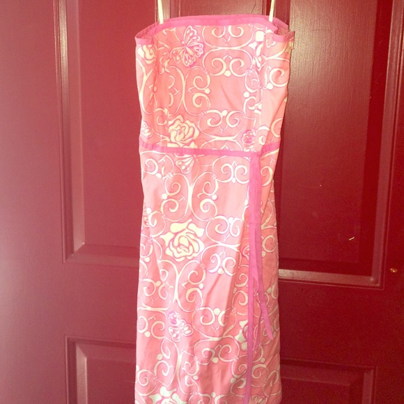 Peach Lilly Dress