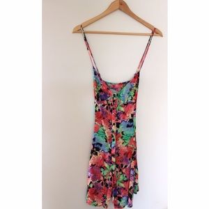 Short, floral dress