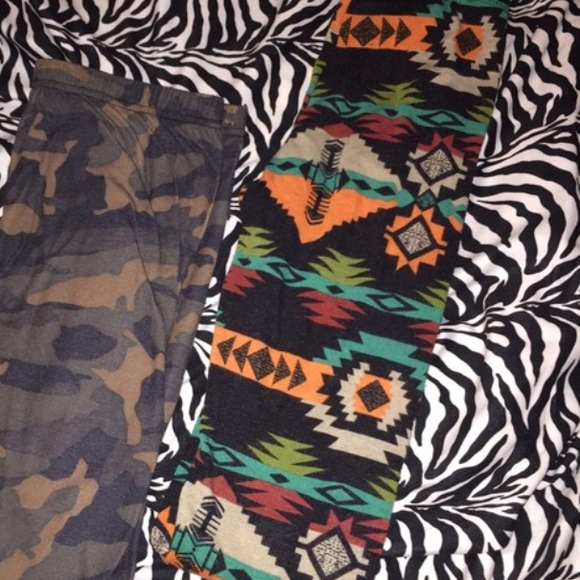 Printed leggings
