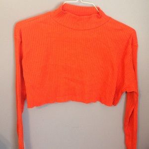 Orange Crop Top