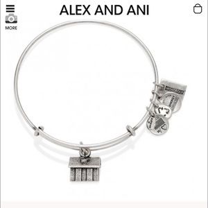 Alex & Ani silver monopoly house