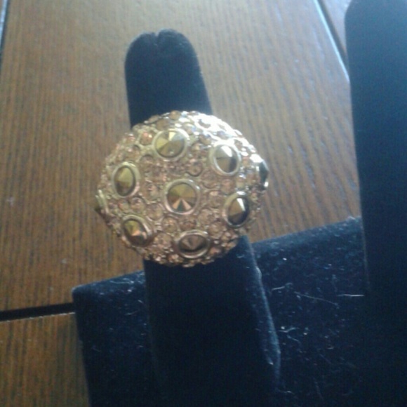 Park Lane Gold Spike ring