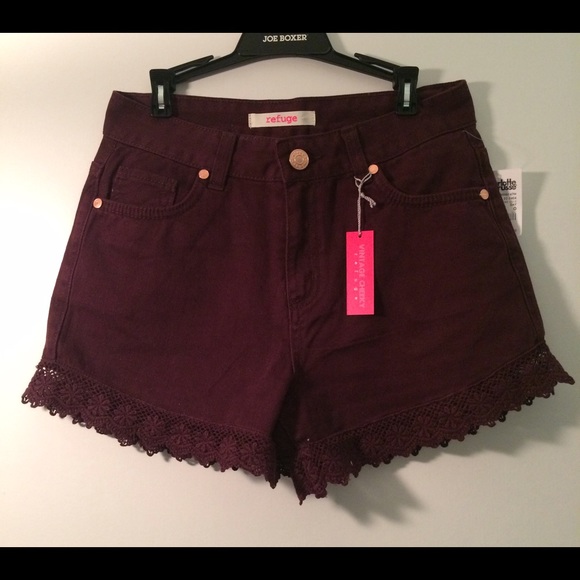 Brand New Charlotte Russe Plum Shorts