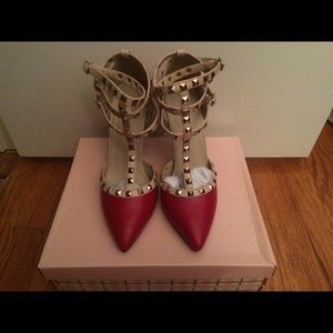T Strap Heel