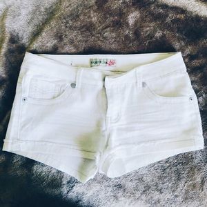 White Shorts