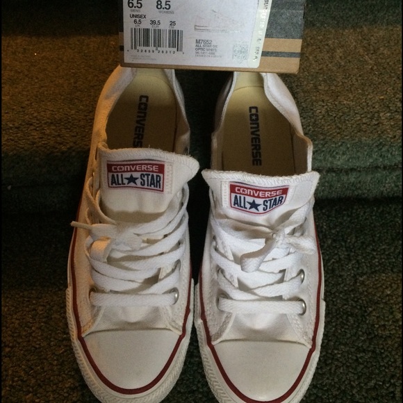 Unisex converse white 8.5