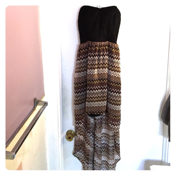 Strapless Tapered Dress - Picture 1 of 2