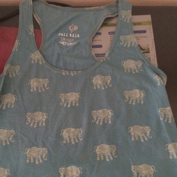 Cute Elephant Tank Top - Picture 1 of 3