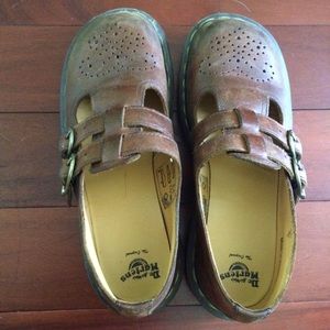 Light brown Mary Jane Dr. Martens