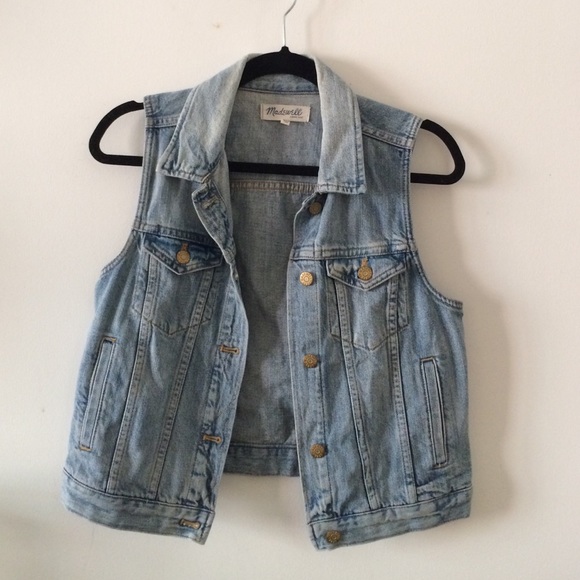 Denim vest