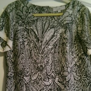 Loft crepe top NWOT