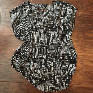 Shear through open back top