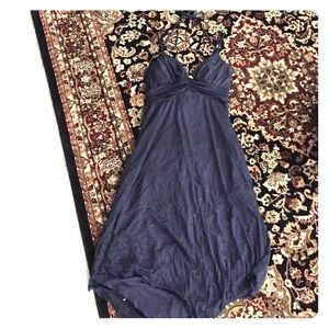Navy blue dress with sparkles