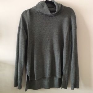 Oversized turtleneck sweater