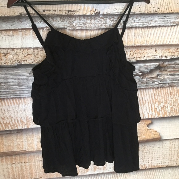 Ella Moss layered flutter top