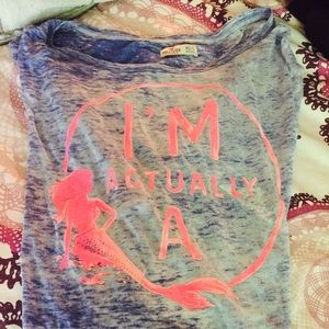 Hollister mermaid top