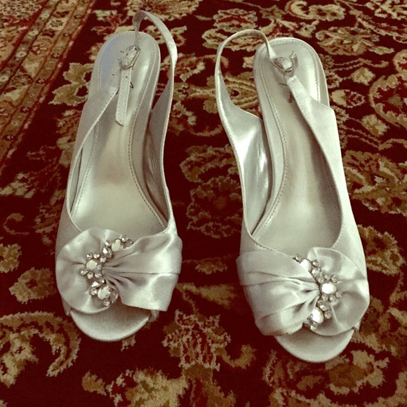 Silver heels