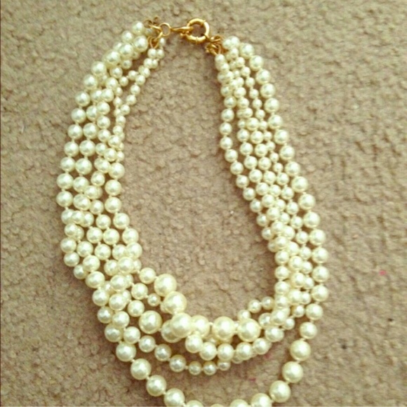 J. Crew pearl necklace