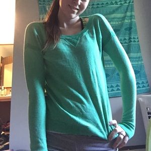 American Eagle Light Green Sweater