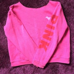 Victoria pink sweatshirt