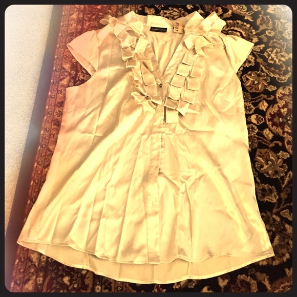 Gold blouse