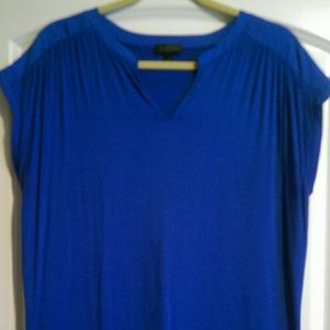 The Limited mixed media top