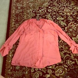 Pink blouse