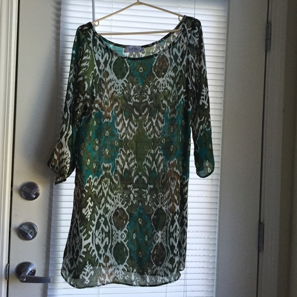 Printed dress from Fab'rik boutique