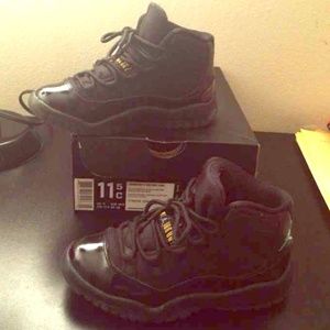 Jordan 11 retro Gammas KIDS sz 11.5c