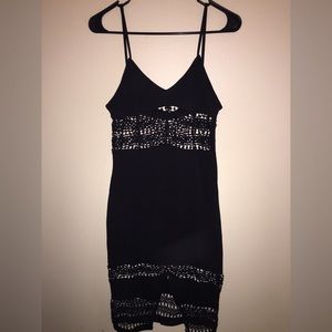Bodycon black dress