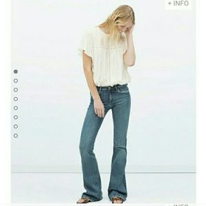 ZARA skinny flare  jeans FINAL SALE PRICE