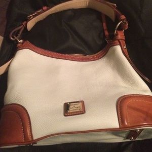 cream and tan dooney and Bourke