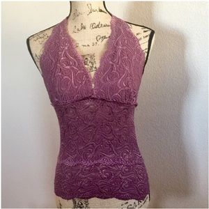 bebe Lace Halter