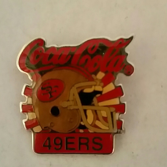 Coka Cola 49ers pin