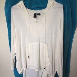 Boho flowy hoodie