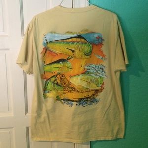 Pale Yellow GUY HARVEY T-shirt