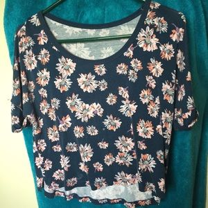Flower flowy top