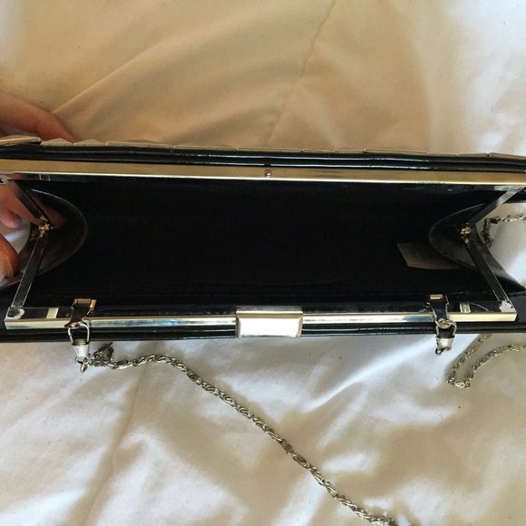 Black Studded clutch - Picture 4 of 4