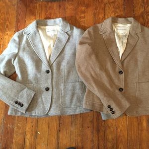 Set of two Banana Republic Wool Blazers