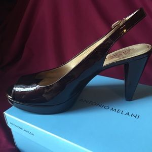 Antonio Melani peep-toe heels