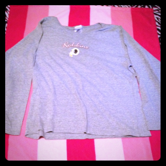 Long sleeve Redskins shirt