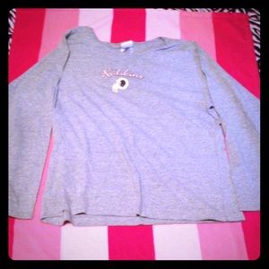 Long sleeve Redskins shirt