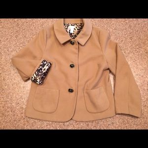 Leopard & Taupe Laura Ashley Coat